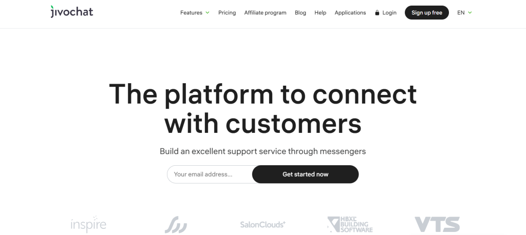 JivoChat customer support tool
