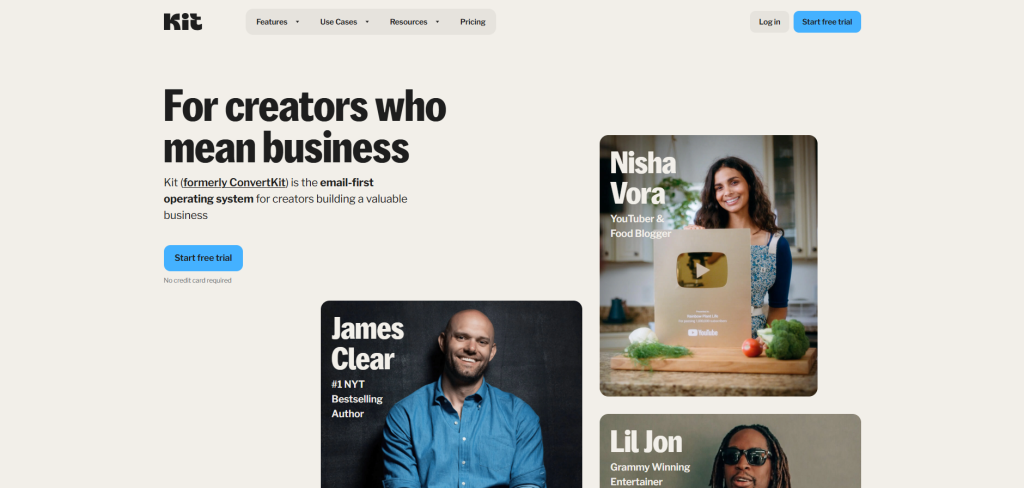 GetResponse website builder with automation

